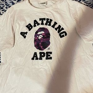 BAPE White Tee!